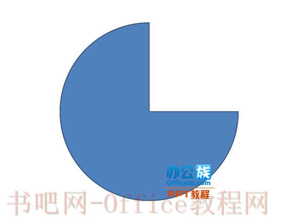 利用PowerPoint2010一分钟搞定三维环状饼图