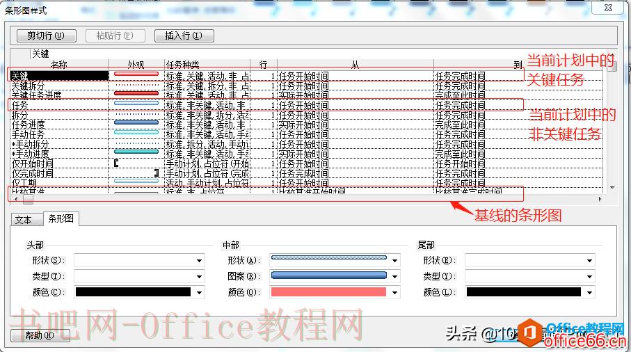 为什么在Project中设置了基线在跟踪甘特图中看不到基线的条形图
