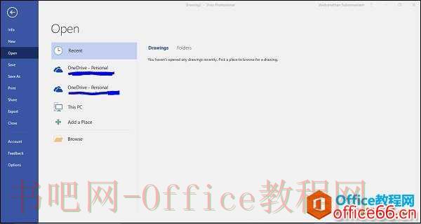 Visio打开文件