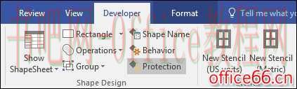Visio 如何 阻止影响形状的主题