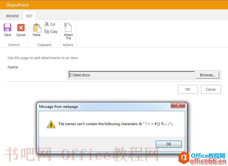 SharePoint 2013 Error - File names can't contain the following characters: &amp; ＂ ? &l