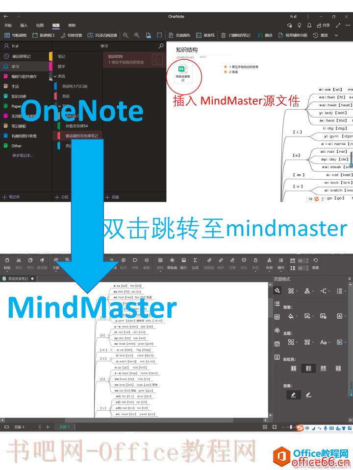 OneNote+ Mindmaster完美搭配使用图解详细教程
