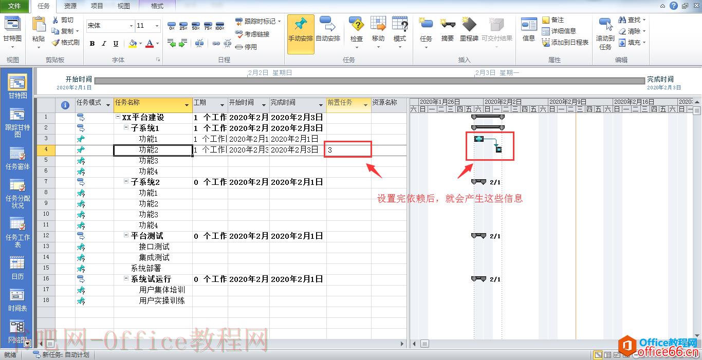 Project 项目分解和功能依赖基础教程
