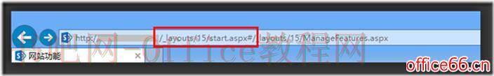 SharePoint 页面访问，Url中间多一段＂_layouts/15/start.aspx#＂