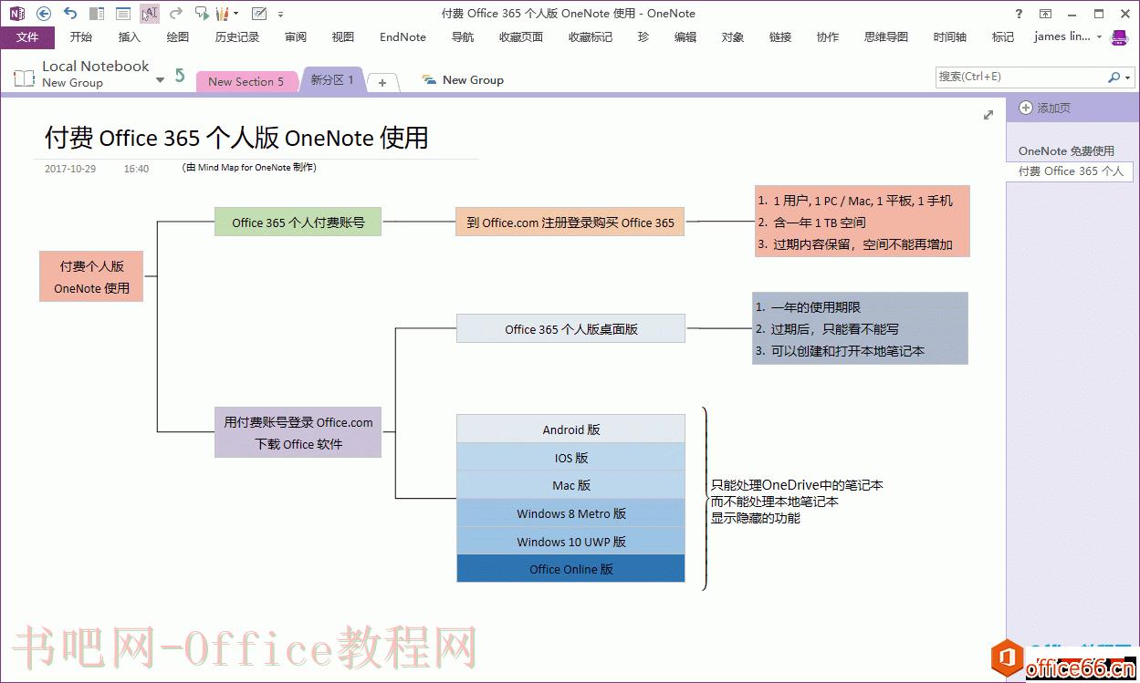 收费个人版 Office 365