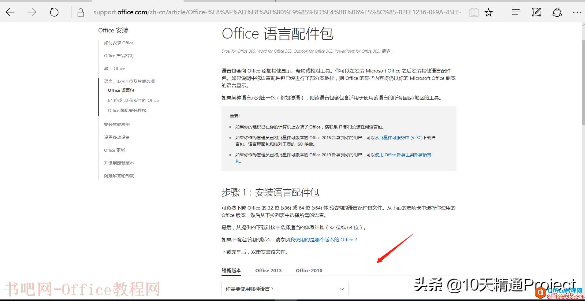 如何让Project软件界面在中英文之间自由切换