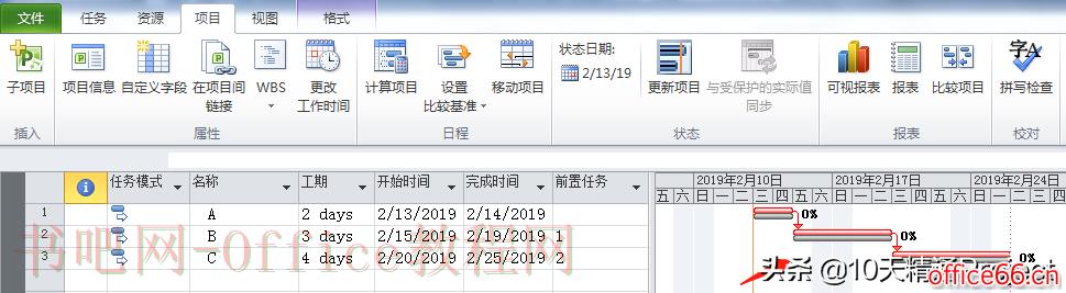 为什么在Project中设置了基线在跟踪甘特图中看不到基线的条形图