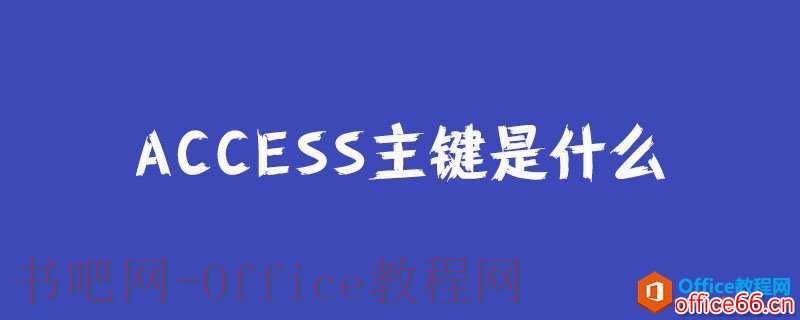 access主键是什么？