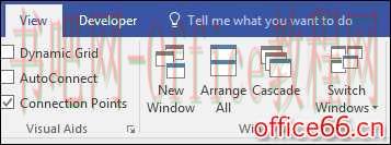 Visio 如何使用Windows