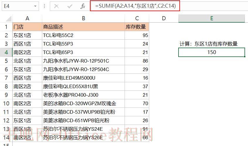 一个含金量超级高的SUMIF函数,新手必须得会