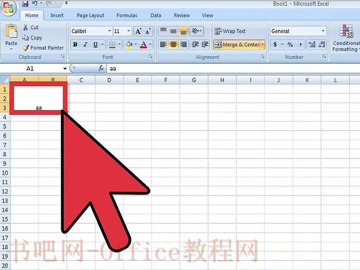 如何在Excel中拆分单元格